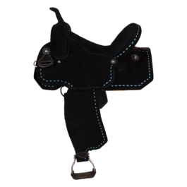 Sela Tambor Neoprene Preta Tenteado Simples